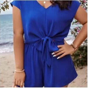 Plus size XXL Blue Women's 2 pc set resort wear **2 for 20**